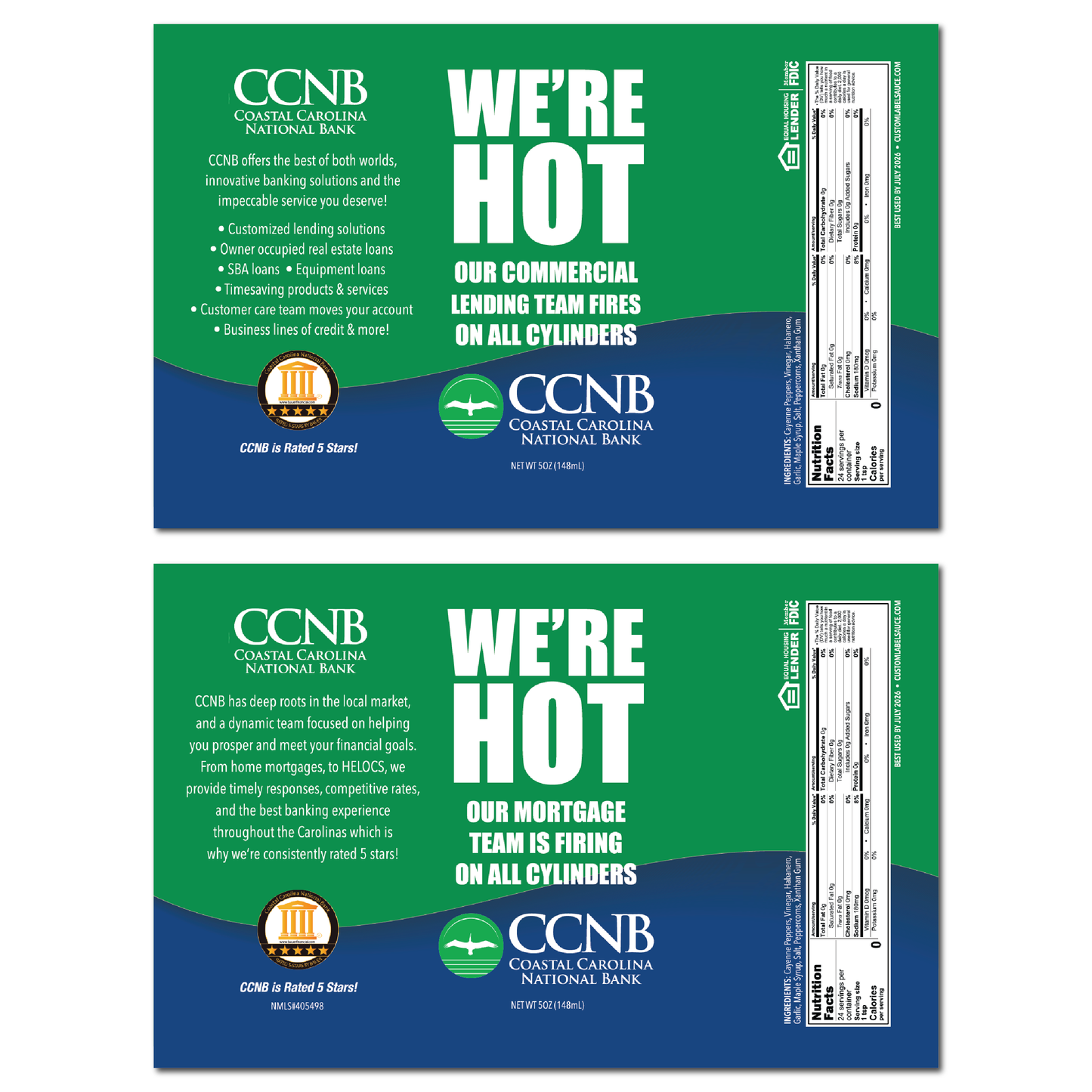 CCNB Hot Sauce August 2025