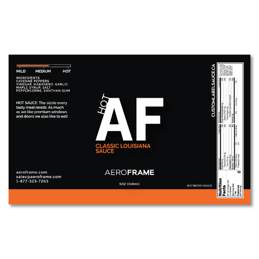 Aeroframe Hot Sauce