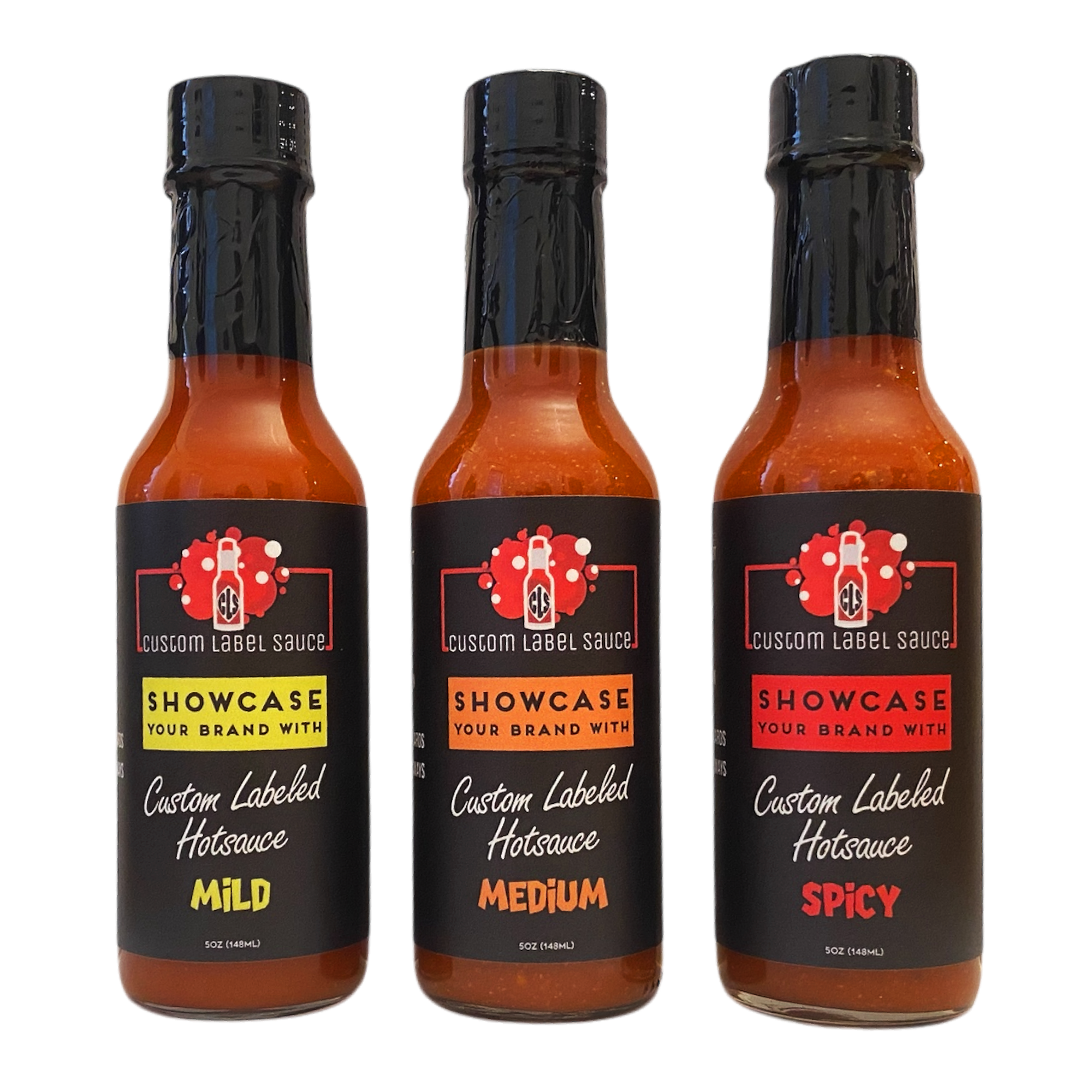 Sample Hot Label Label Custom Label Hot Sauce | Sample Pack from Custom Label Sauce ...