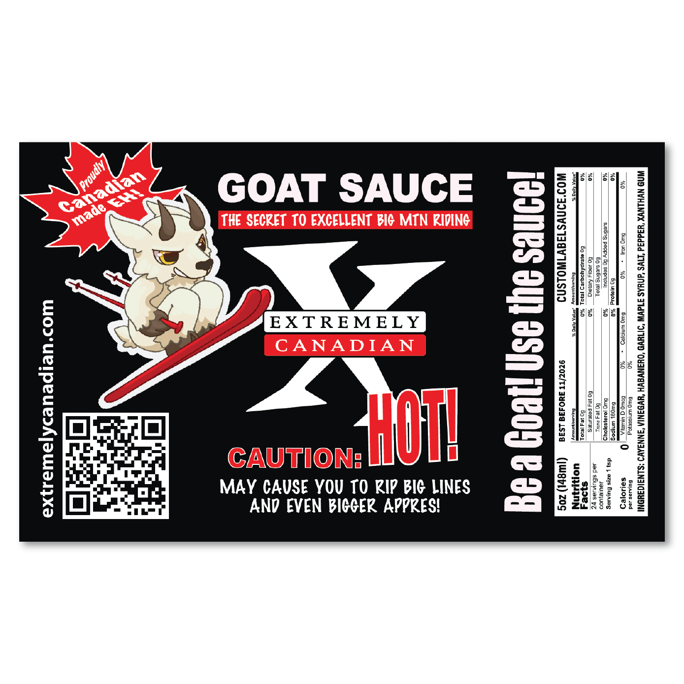 Extremely Canadian Hot Sauce