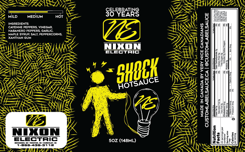 Nixon Electric Hot Sauce
